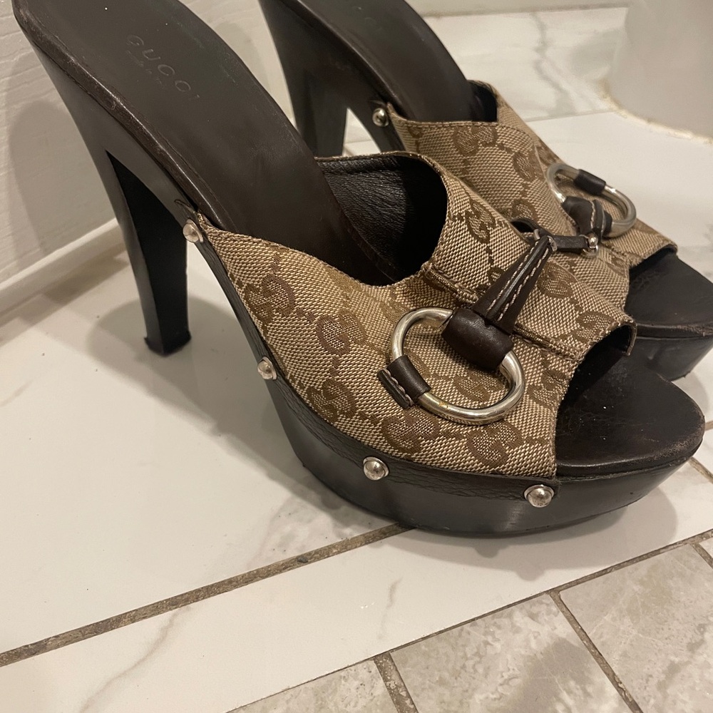 Gucci Cellarius Monogram Size 39 (8.5W)